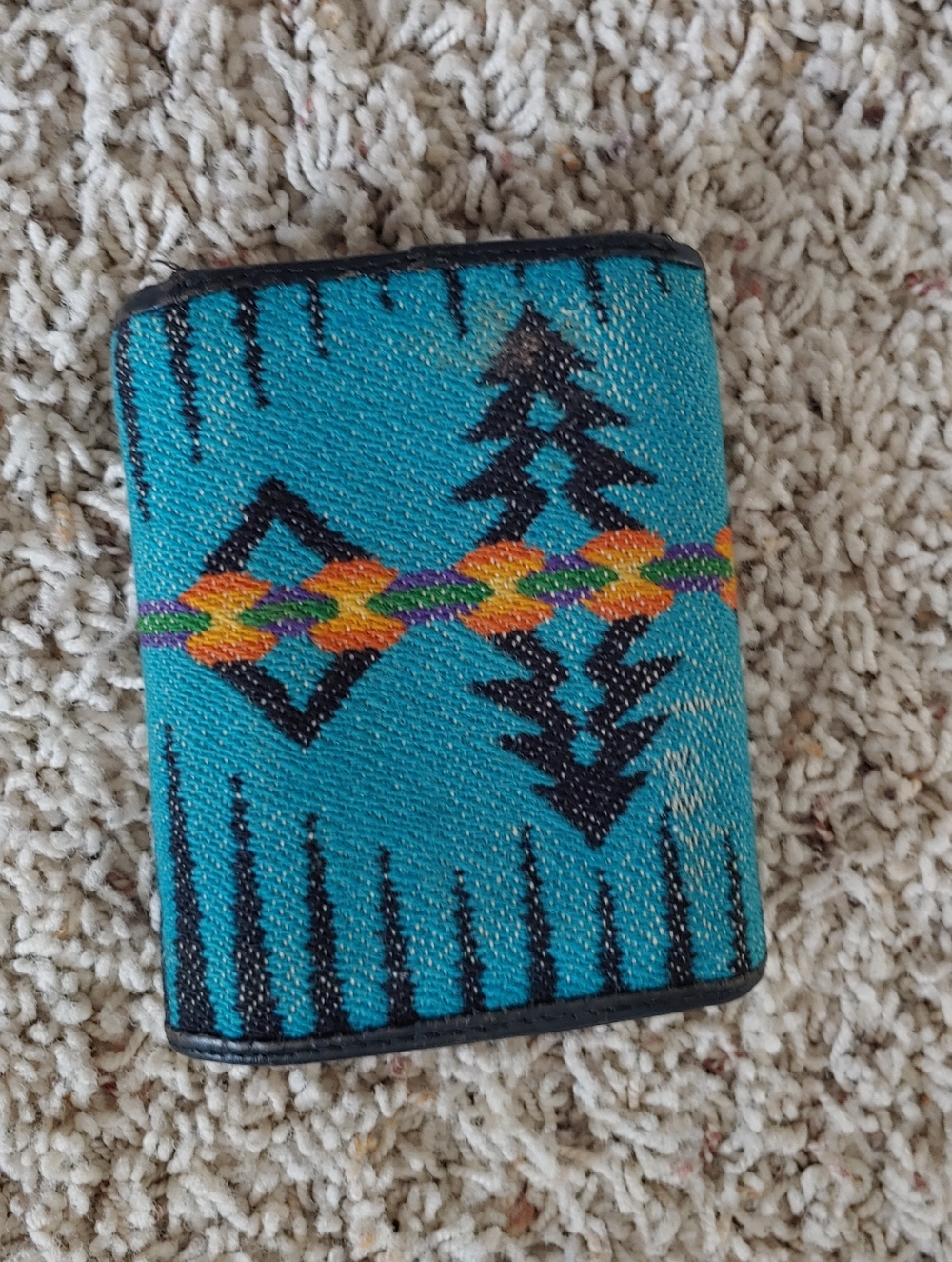 Turquoise Pendleton Southwestern Patterned Wallet